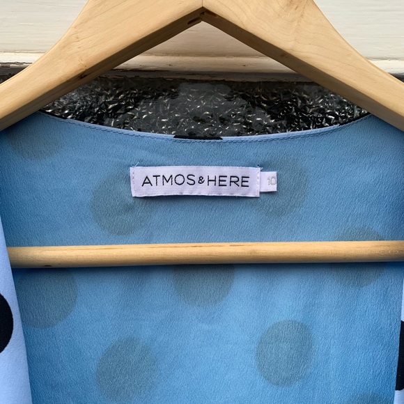 Atmos&Here wrap dress, s10 - Picture 4 of 10